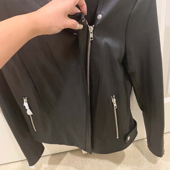 Leather jacket new with tag - Picture 3 of 6